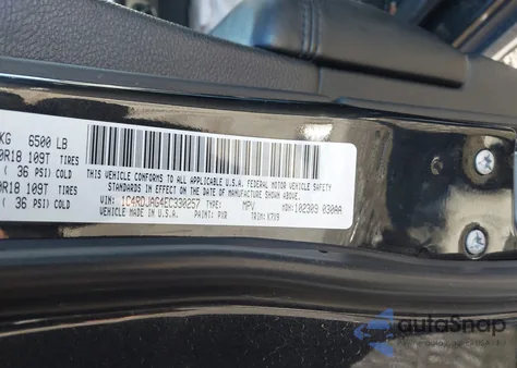 2014 Dodge Durango Sxt z USA, uszkodzony, nr VIN 1C4RDJAG4EC330257